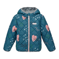 Куртка пуфер дитяча для дівчаток ТМ JOIKS КЕ-09 синій